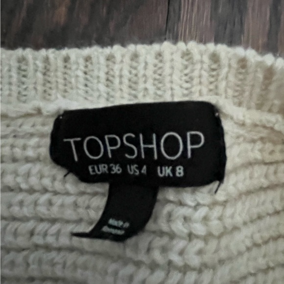 Cream Top Shop Sweater - Picture 3 of 3